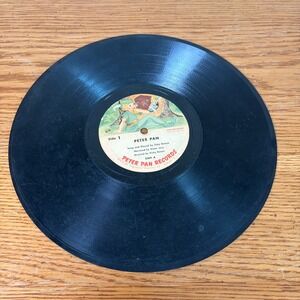 Vintage Peter Pan Records 2269 Toby Deane Victor Jory 78 RPM Vinyl Record